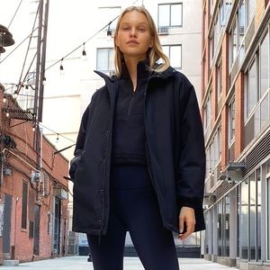 Aritzia arbor anorak jacket coat beige size 1